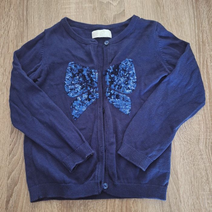 Sweterek granatowy 122