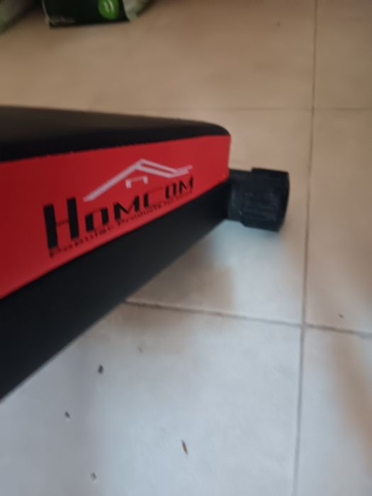 Banco de abdominais curvo