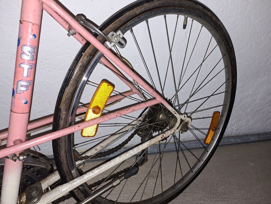 Bicicleta clássica Esmaltina para restauro