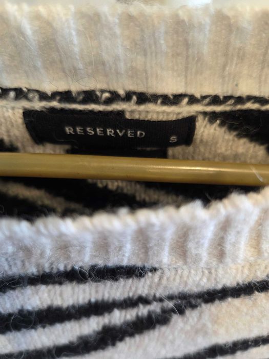 sweter Reserved zebra