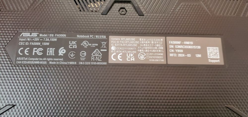 Asus Tuf Gaming A15  FA506N 2024 року