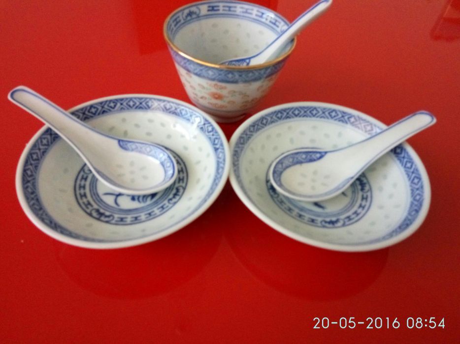 Lote de peças porcelana