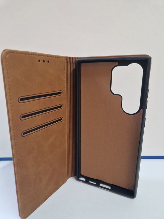 Kabura Wonder Prime do Samsung Galaxy S24 Ultra brązowa