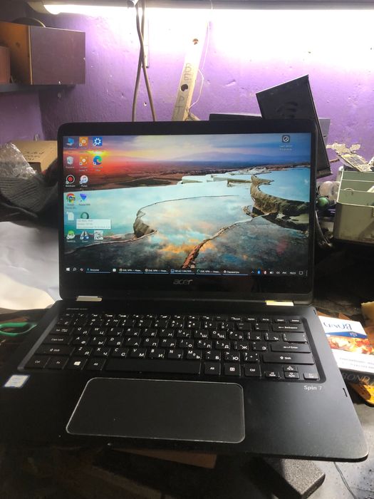 Ноутбук ультратонкий сенсорний ACER Spin 7 I7-8G-128NvME