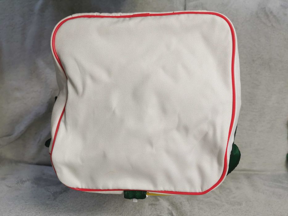 Torba weekendowa Lacoste biala.