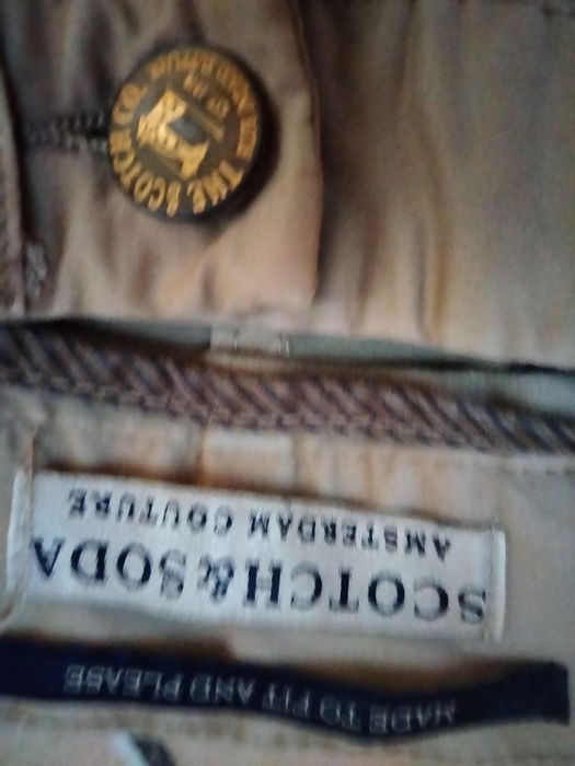 Sprzedam męskie bawełniane spodnie firmy Scotch &Soda
