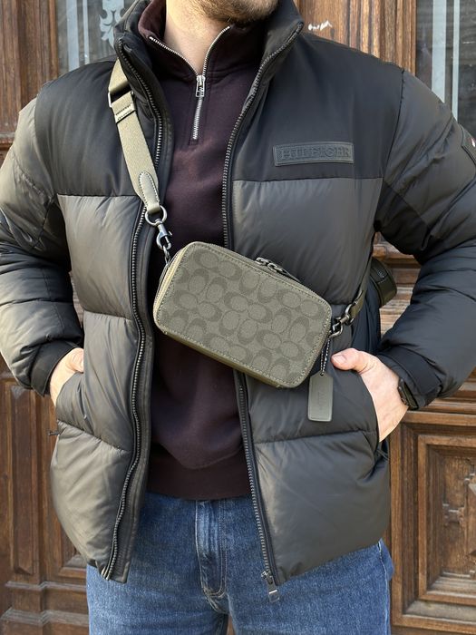 Мужская сумка Coach чоловіча сумка барсетка месенджер клатч планшетка