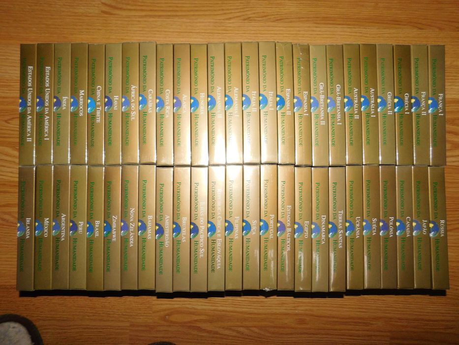 Coleção "Património da Humanidade" VHS NOVA Ediclube