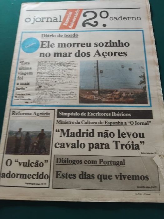 O Jornal “Aniversário”