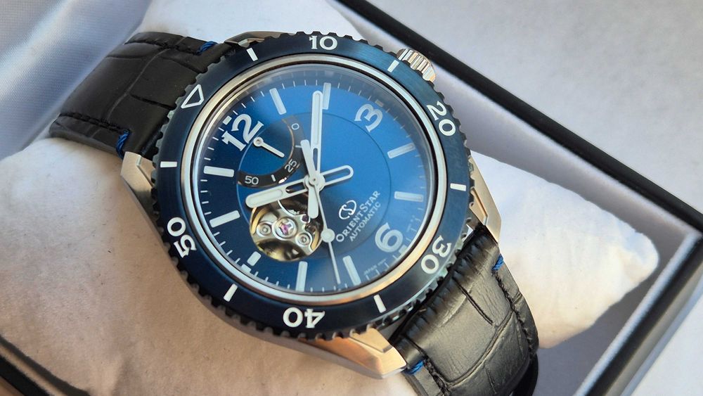 Orient Star - Duża solidna linia 43 mm - Nowy Model - Stan Perfekcyjny !