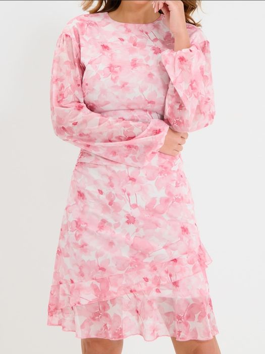 Осенее лёгкое платье