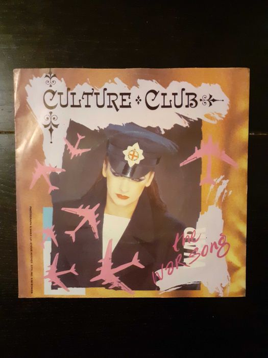 Culture Club 'The War Song' 45 RPM Vinyl Record
