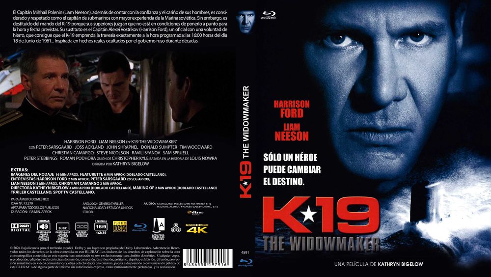 K-19: The Widowmaker/K-19: O Fazedor de Viúvas (Blu-Ray)