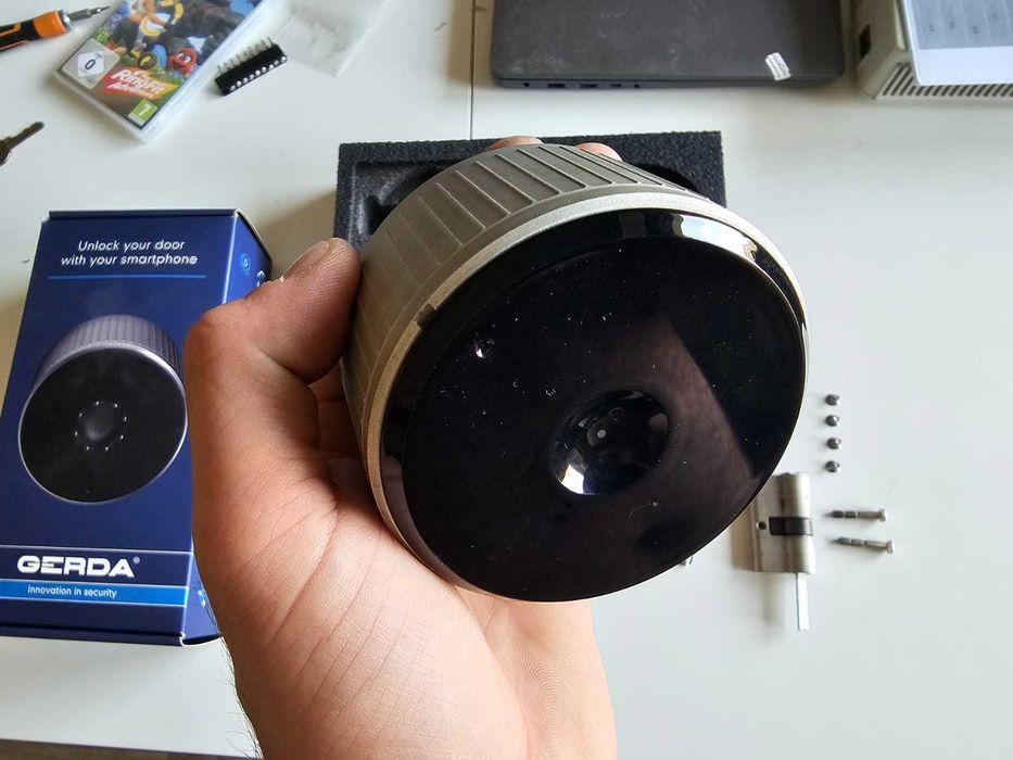 Smart zamek Gerda Lock V2 + 2x wkładka Gerda jak Tedee