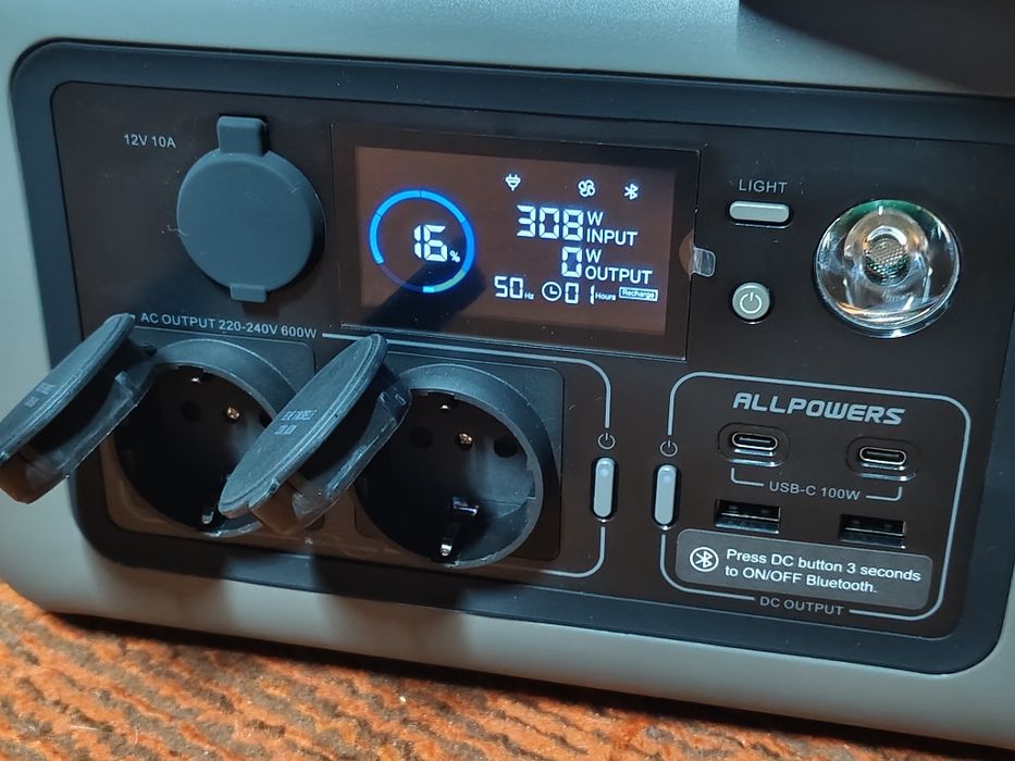 Зарядна станція AllPowers R600 (299Wh/600W) — Нова