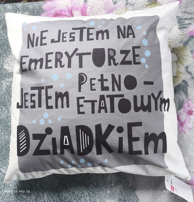 Poduszka na dzień dziadka