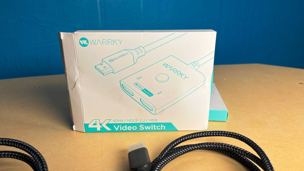 2x Przełącznik HDMI, Rozdzielacz 4K WIDEO HDCP 2.2 HDR 60Hz  WARRKY sp