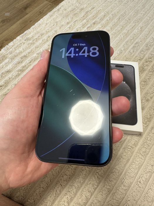 Iphone 15 pro 128 black titan neverlock