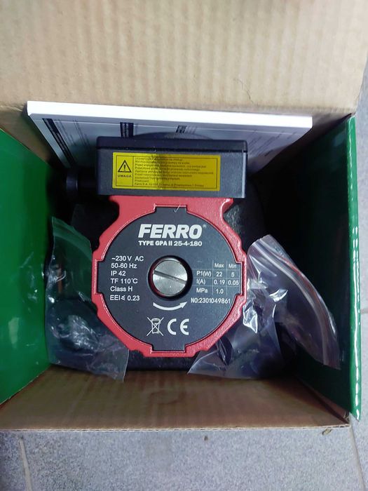 Pompa obiegowa CO, CWU