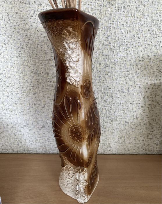 Ваза разная керамика - бархат!