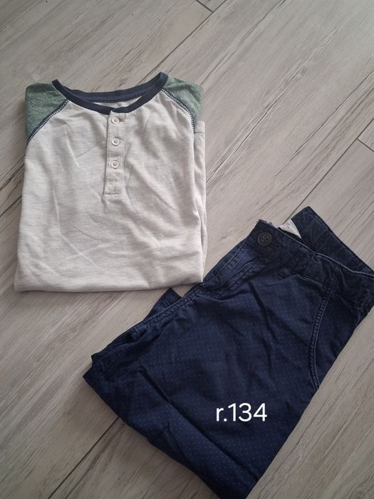 Spodenki i podkoszulka r.134