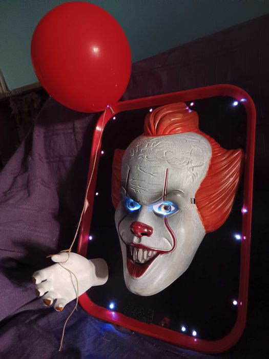 Quadro 3 D figuras terror : Pennywise