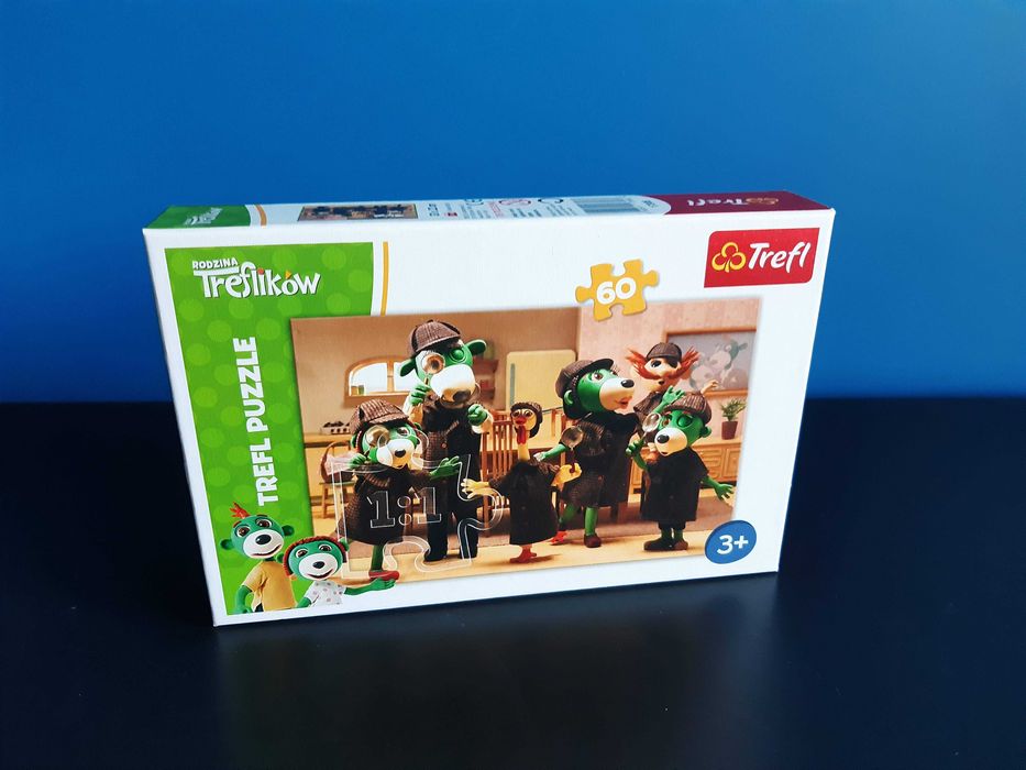 Puzzle rodzina Treflików - 60 elementów, Trefl