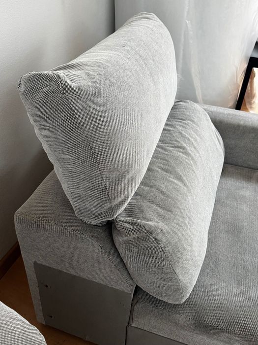 Sofá chaise longue convertível em cama