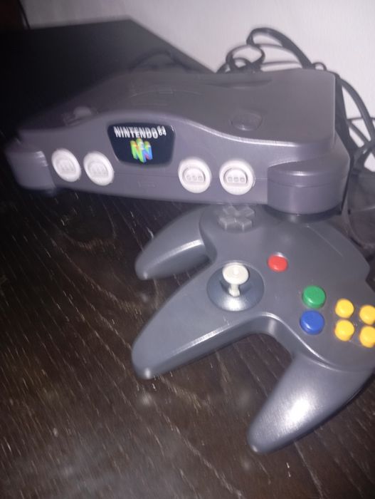 Nintendo 64 com jogos