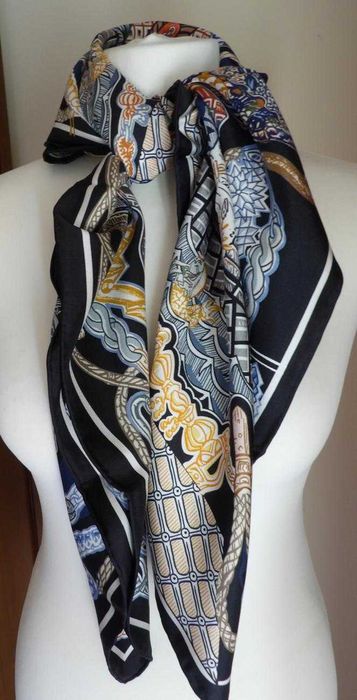 Apaszka Jedwabna Hermes twill silk