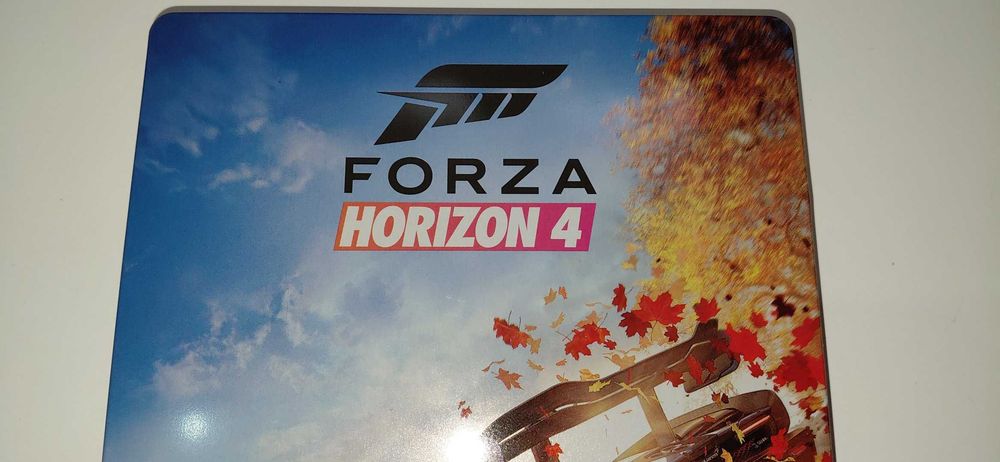 xbox one FORZA HORIZON 4 STEELBOOK edycja PL po polsku, na płycie!
