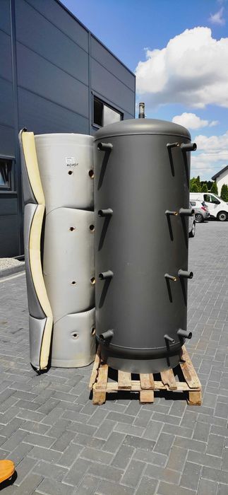 Bufor 1000 L zbiornik stalowy TML HUCH FOHS ocieplony