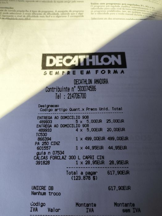 Passadeira como nova