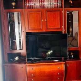 Móvel estante sala em cerejeira