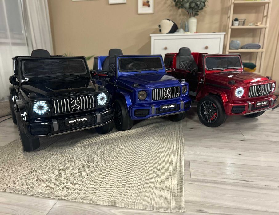 Mercedes G63 AMG Lakier Autko Auto Pojazd na akumulator Samochód
