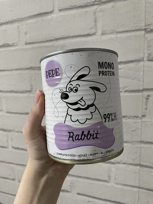 Pepe rabbit monoprotein karma mokra