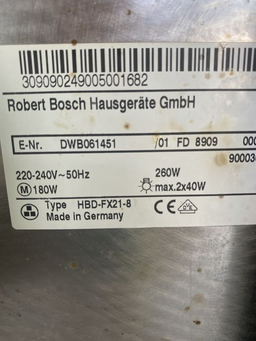 Okap kuchenny bosch  60cm