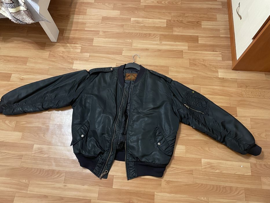 бомбер Bomber ma-1 куртка alpha industries Ma-1 бомбер вінтаж vintage