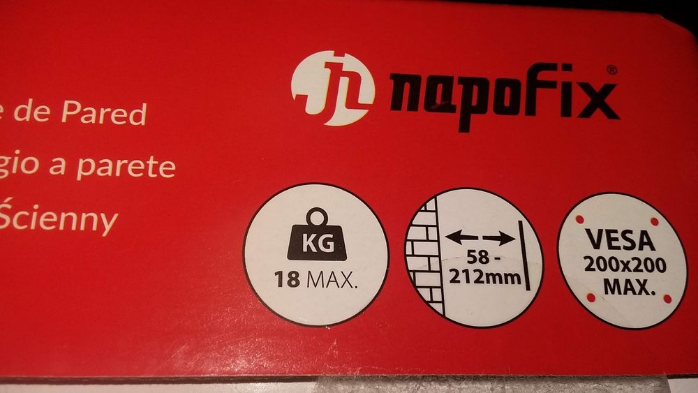 Suporte de parede com braço rotativo para TV - NOVO