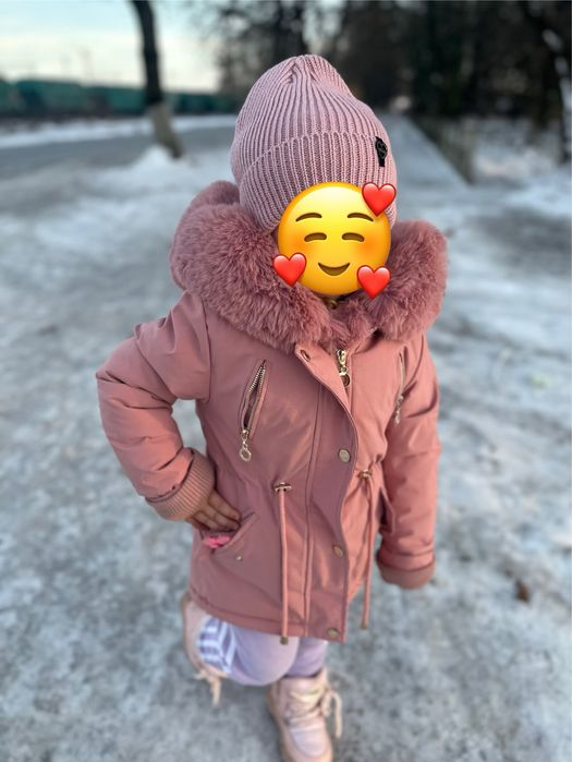 Куртка-парка для дівчинки