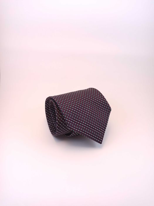 Cantini jedwabny krawat granatowy sap67