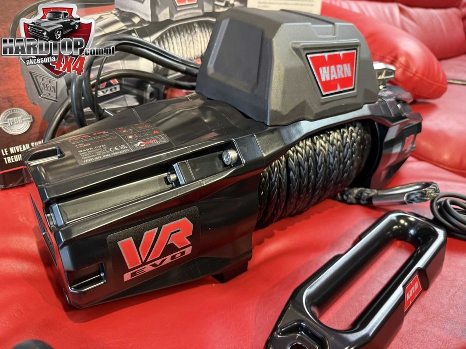 Wyciągarka elektryczna WARN VR EVO 12S Lina Syntetyczna 5443kg PREMIUM