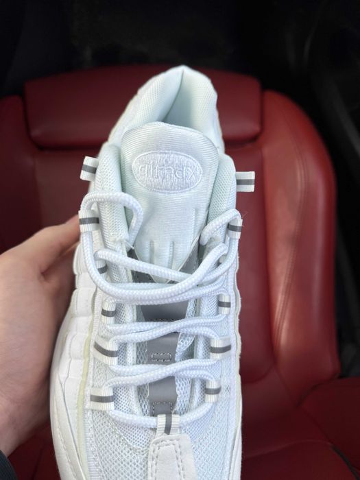 (ОПЛАТА ПІСЛЯ ОГЛЯДУ)Nike Air Max 95 x CDG White Найк Аір Макс 95