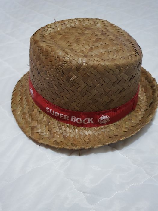 Chapéu de palhinha Super Bock