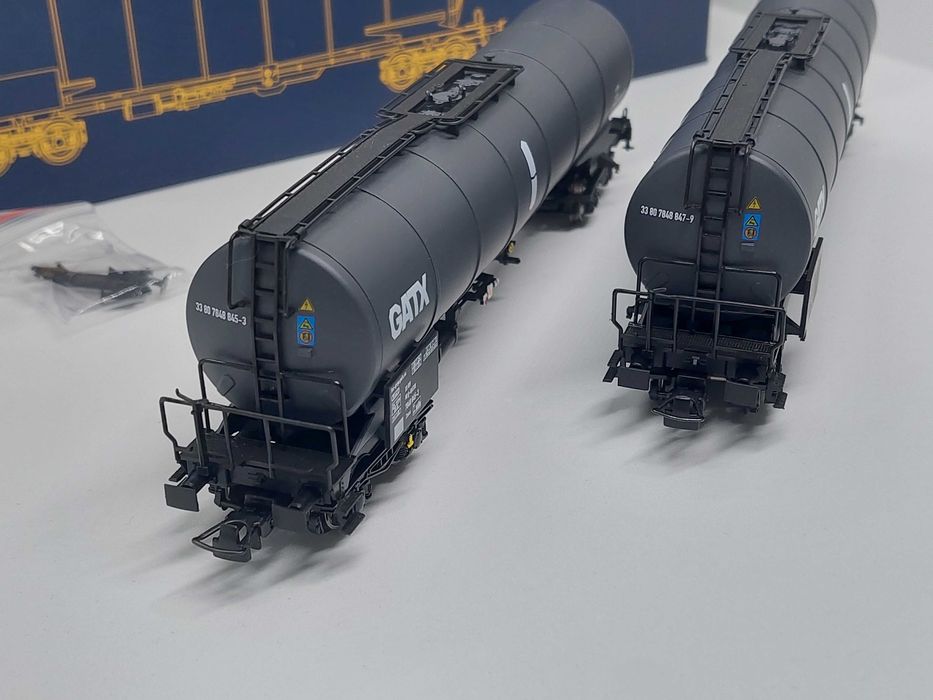 B-Models Van Biervliet VB-81068 wagony cysterny Zans Gatx H0