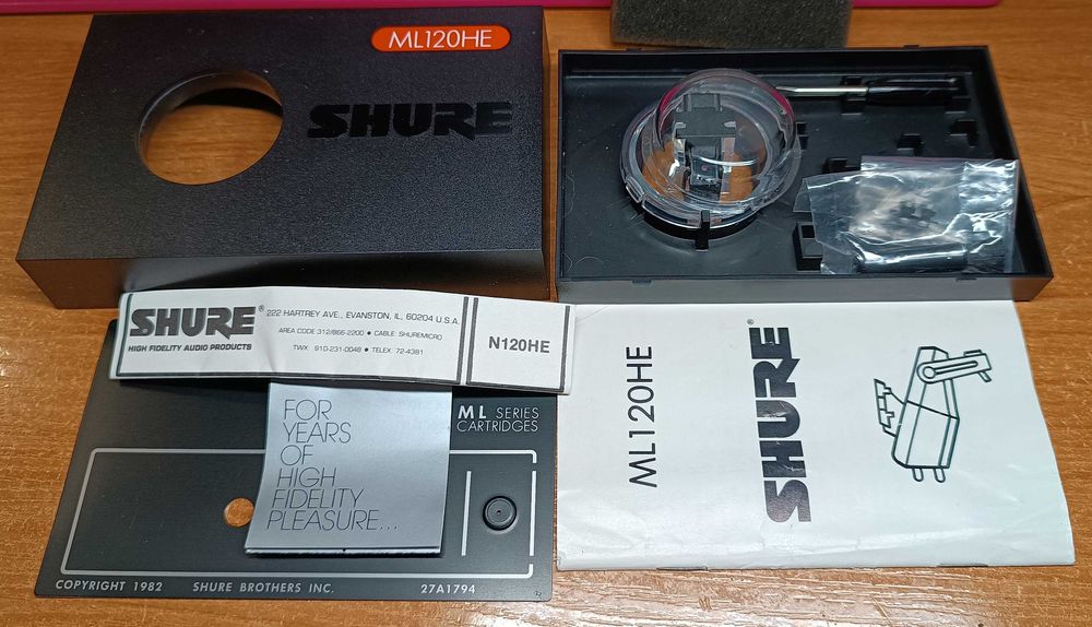 Wkładka do gramofonu SHURE ML 120HE
