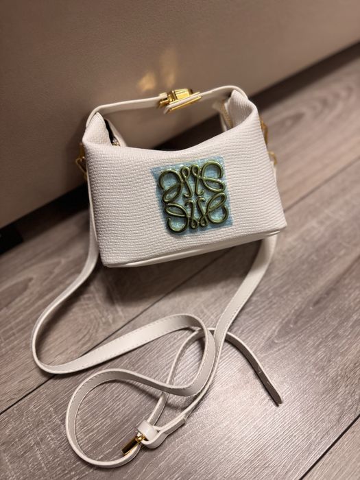 Сумка нова стильна Loewe в білому кольорі