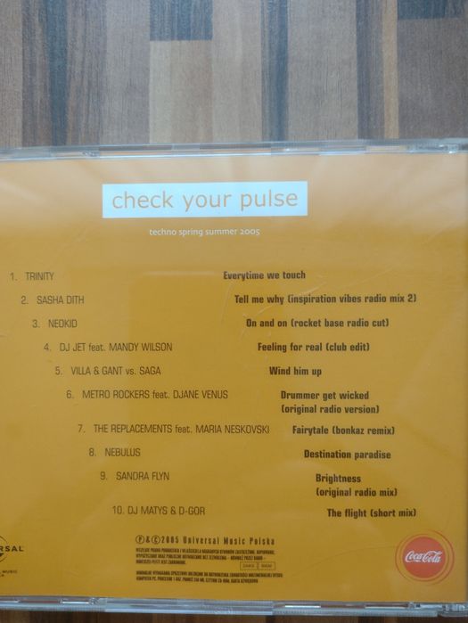 Techno Spring Summer 2005 płyta CD oryginał