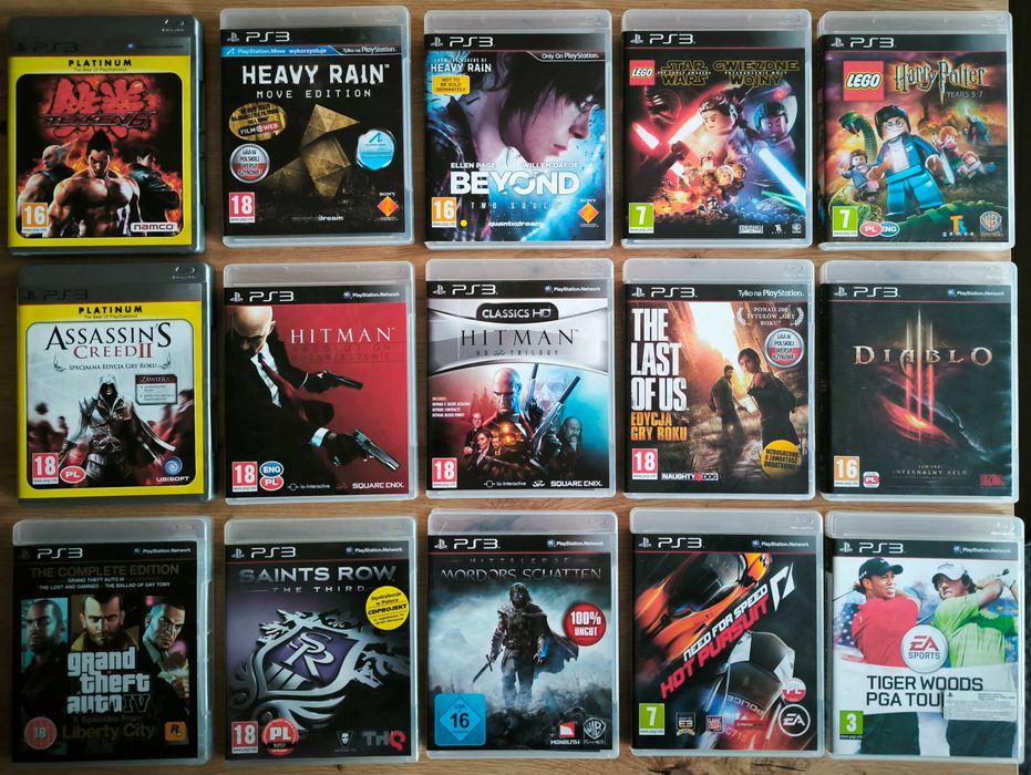 The Last of Us PS3 PL - jak NOWA, inne tytuły!