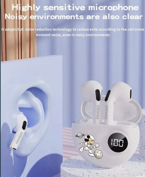 Disney Phones Bluetooth Fones